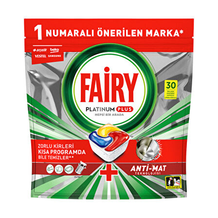 Fairy Platinum Plus 30'lu 465 G 3 ADET