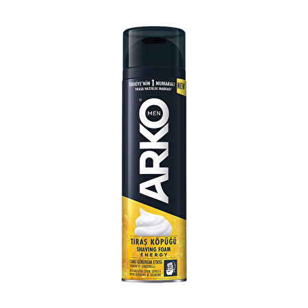 Arko Men Energy Tıraş Köpüğü 200 Ml 3 ADET