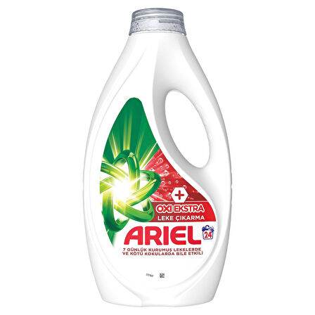 Ariel Oxi Sıvı Çamşaşır Deterjanı 24 Yıkama 1.080 Ml 3 ADET