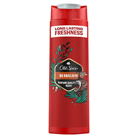 Old Spice Bearglove Duş Jeli & Şampuan 400 Ml 3 ADET