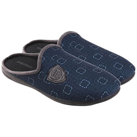 Gezer Gondol Baskılı Erkek Terlik 40-45 3 ADET