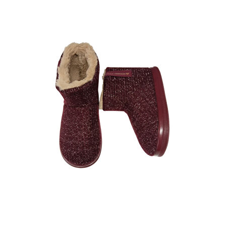 Chirpy Misto Kadın Panduf Bordo 36-41 3 ADET