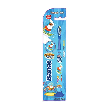 Banat Nasreddin Hoca Lisanslı Çocuk Diş Fırçası 3 ADET