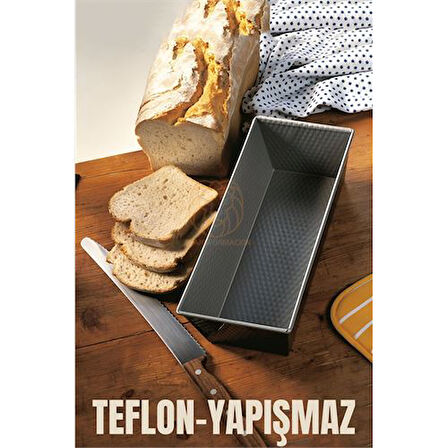 Findit Teflon Ekmek Pişirme Kalıbı Baton Pasta Kalıbı