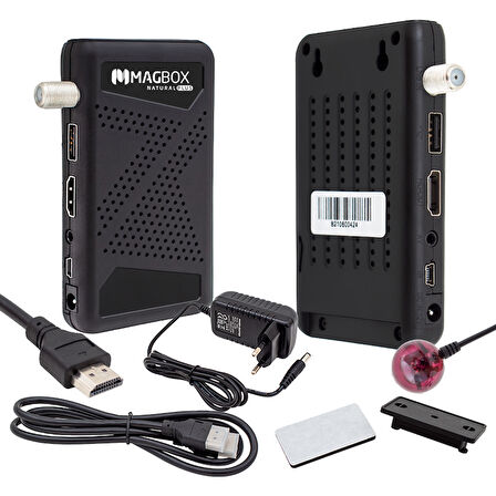 MAGBOX NATURAL PLUS FULL HD + USB MİNİ HD UYDU ALICISI TKGSLİ + YOUTUBELU-Findit