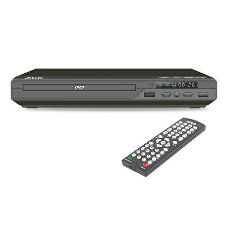 HELLO HL-5483 USB-HDMI DVD/DIVX KUMANDALI HD DVD PLAYER-Findit