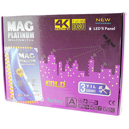 10*24 SONLU UYDU SANTRALİ MAG PLATINUM-Findit