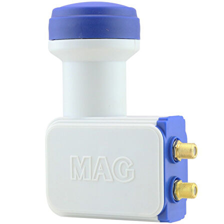 MAG ÇİFTLİ TWİN LNB ALTIN UÇLU PHI LIPS CHİP 0.1DB-Findit