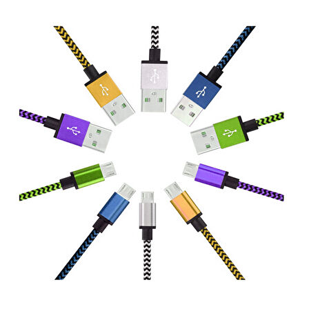 Usb Kablosu 2A - Hızlı Şarj Veri Kablosu Android-Findit