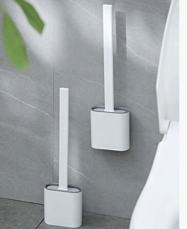 Hijyenik Klozet Temizleme Silikonu Esnek Fırça-Findit