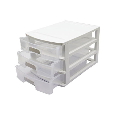 NO:3 ÇEKMECE 3 KATLI 35X25.4X22.6CM-Findit