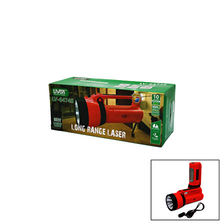 2IN1 88W - 24 BIG SMD FİŞ ŞARJLI EL FENERİ-Findit