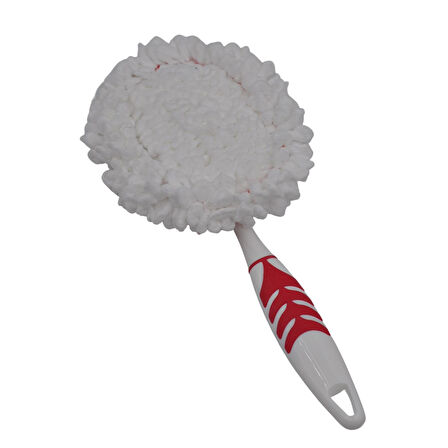 Mikrofiber Duster Toz Leke Kir Alıcı Temizleyici Tutacaklı Temizlik Bezi Aparatı Malzemesi-Findit