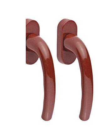 TOOL 2 PARÇA  KAHVERENGİ PVC PENCERE KOLU-Findit