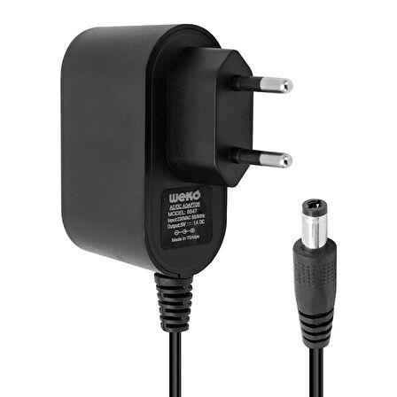 5 VOLT - 1 AMPER 5.5*2.5 UÇLU PLASTİK KASA PRİZ TİP ADAPTÖR KUTULU YERLİ ÜRETİM-Findit