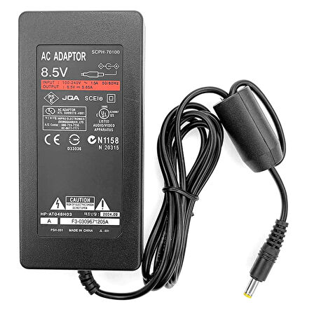 NARİTA NRT-2002 SONY PLAY STATION 2 - 8.5 VOLT 5.65 AMPER ADAPTÖR  (4.8*1.7)-Findit