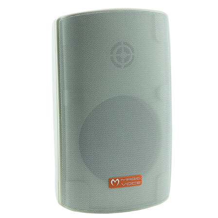 MAGI CVOICE MV-38 11 CM 50 W BEYAZ SÜTUN HOP 2Lİ TAKIM TRAFOLU-Findit