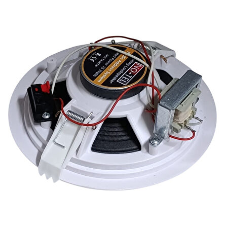 NO-TEL NOT TH 5CTW 5 13 CM 10 WATT BEYAZ ALÇIPAN TRAFOLU HOPARLÖR-Findit