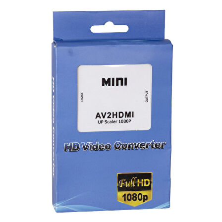 RCA AV TO HDMI ÇEVİRİCİ CONVERTER-Findit