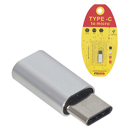 MICRO USB TO TYPE-C ÇEVİRİCİ OTG APARAT-Findit