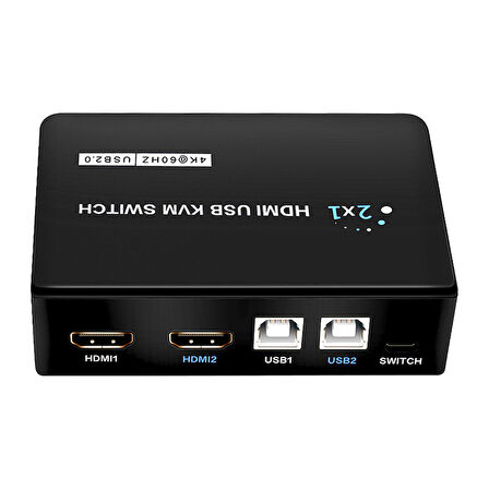 4K HDMI USB KVM SWITCH 2X1-Findit