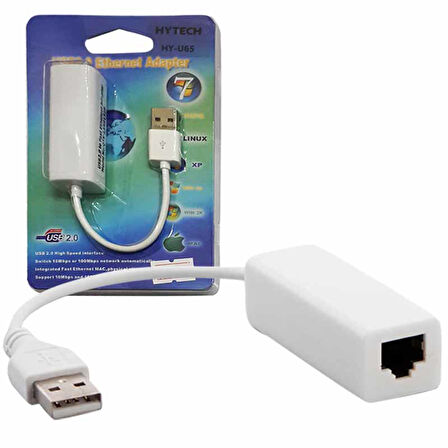 USB 2.0 TO RJ45 WİN10 UYUMLU ETHERNET ÇEVİRİCİ-Findit
