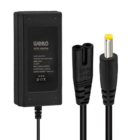19.5 VOLT 2.31 AMPER 4.5X3.0MM UÇLU NOTEBOOK ADAPTÖR YERLİ ÜRETİM-Findit