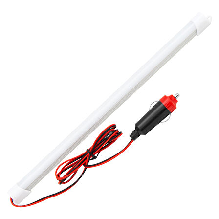 12V 5W ÇAKMAKLIKLI 30 CM MAT KAPAK LED LAMBA-Findit