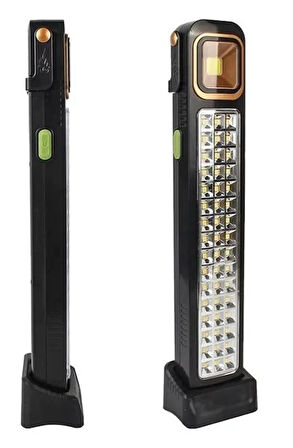 2 WATT COB LED + 48 LEDLİ SOLAR ŞARJLI IŞILDAK-Findit