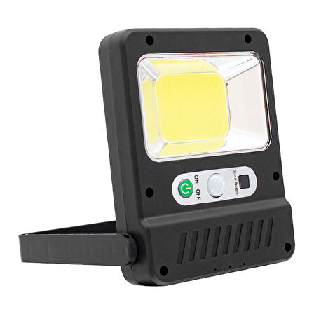 COB LEDLİ SOLAR PANELLİ ÇOK FONKSİYONLU LAMBA-Findit