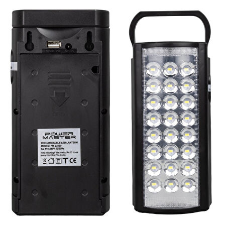 24 LEDLİ TELEFON ŞARJ EDEBİLEN IŞILDAK-Findit