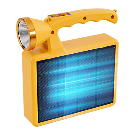 SOLARLI USBLİ ŞARJLI TAŞINABİLİR KAMP FENERİ-Findit