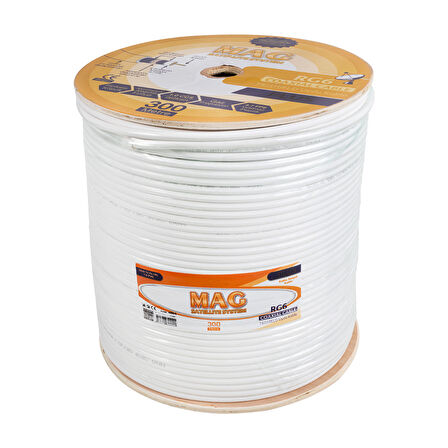 RG6/U4 TRISHEILD ANTEN KABLOSU (300 METRE)-Findit