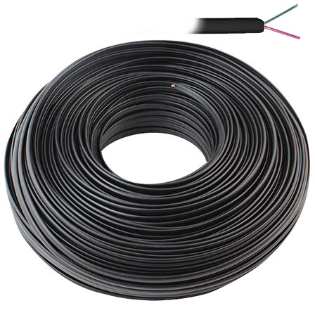 TELEFON KABLOSU 2Lİ SİYAH FLAT KÖKEN 100 METRE PO WERMASTER-Findit