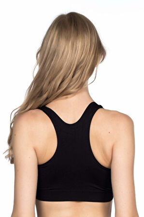 SİYAH 4001 Soft Sporcu Büstiyer