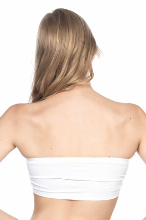 BEYAZ 4002 Soft Straplez Büstiyer