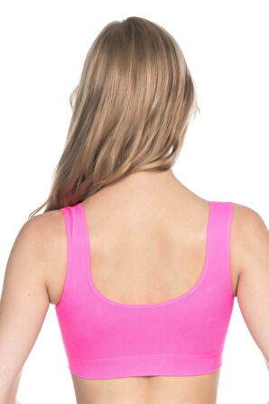 NEON FUŞYA 4005 Soft Kalın Askı Büstiyer