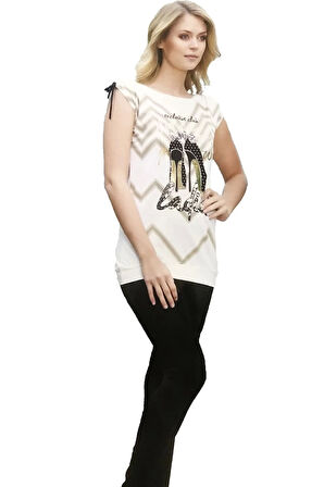 Kadın Yazlık Pijama Takımı 5240