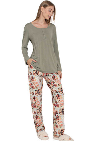 VİSKON PİJAMA TAKIMI