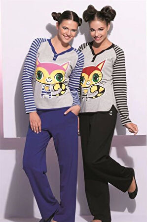 Kadın Pijama Takımı 5156