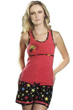 Kadın Yıldız Şortlu Takım 2478