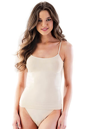 TEN 5001 Soft İp Askılı Uzun Atlet