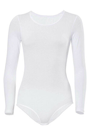 LİKRALI UZUN KOLLU BODY 4058