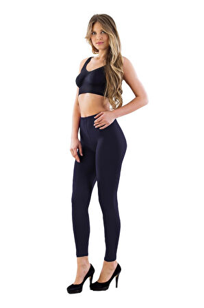 LACİVERT  7700 Likralı Uzun Battal Tayt