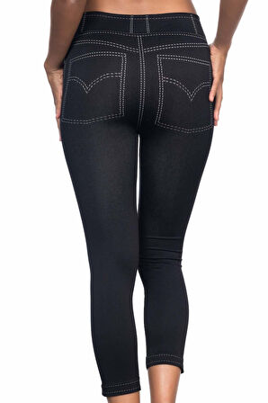 SİYAH 3801 Soft Kot Tayt