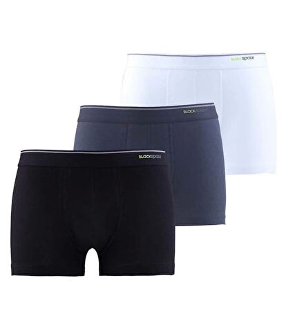 Erkek 3Lü Boxer 9670