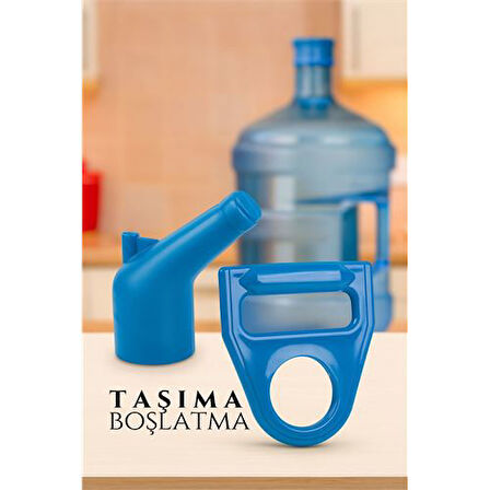 Damacana Taşıma Aparatı + Damacana  Hunisi | Pratik Boşaltma ve Taşıma Seti