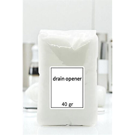 Tek Kullanımlık Güçlü Gider Açıcı Toz | Lavabo ve Duş Tıkanıklıklarına Çözüm