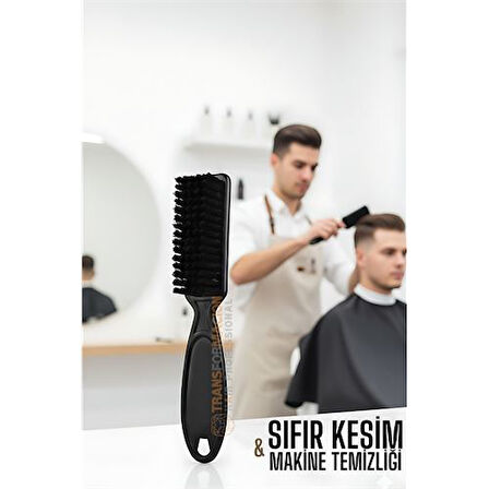 Fade Fırça – Berberler İçin Sıfır Kesim ve Makine Temizleme Fırçası