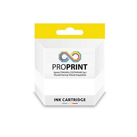 Epson T9454XL-C13T945440 Sarı Muadil Kartuş- WF-C5290DW